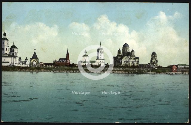 Irkutsk. City View From the Angara River, 1904-1914. Creator: Unknown.
