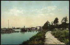 Irkutsk: Embankment of the Angara, 1904-1914. Creator: Unknown
