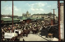 Irkutsk: Flea Market, 1904-1914. Creator: Unknown