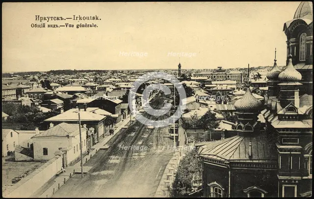 Irkutsk. General View, 1904-1914. Creator: Unknown.