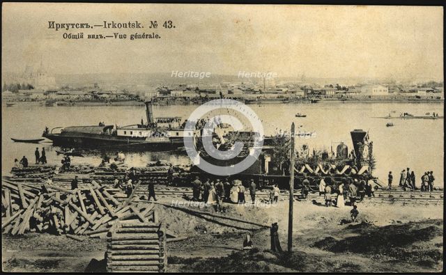 Irkutsk. General View, 1904-1917. Creator: Unknown.