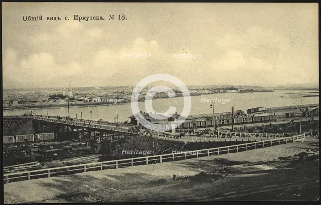 Irkutsk General view of the city of Irkutsk, 1906. Creator: Unknown.
