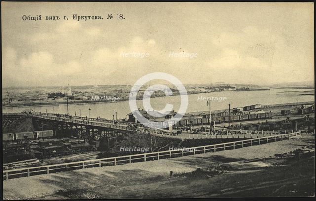 Irkutsk General view of the city of Irkutsk, 1906. Creator: Unknown.