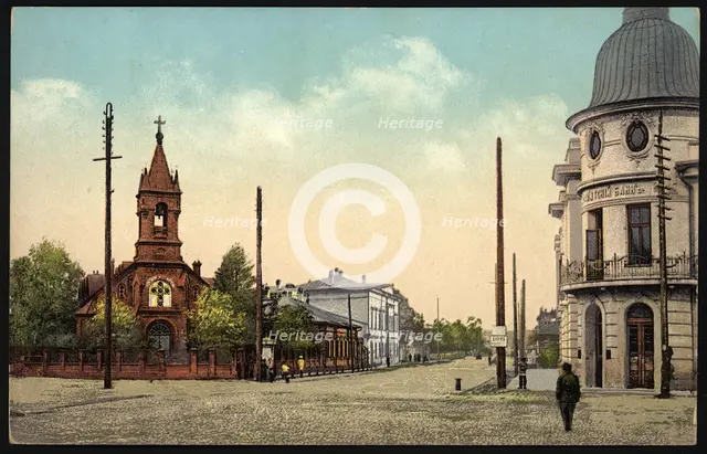 Irkutsk German church, 1904-1914. Creator: Unknown.