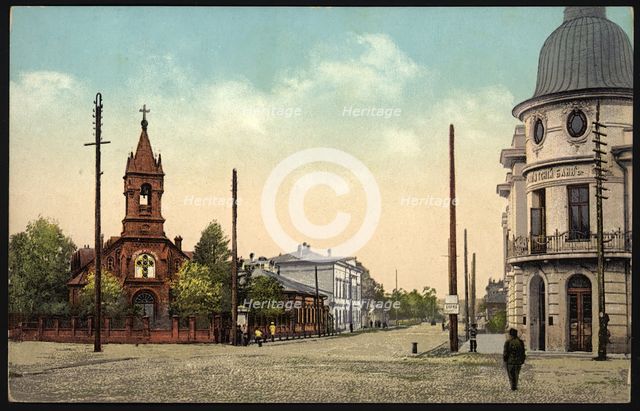 Irkutsk German church, 1904-1914. Creator: Unknown.