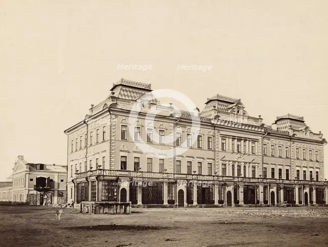 Irkutsk Hotel "Moscow Compound", 1880-1889. Creator: Peter Adamovich Milevskiy.