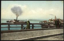 Irkutsk: Steam Ship "Buriat", 1904-1914. Creator: Unknown