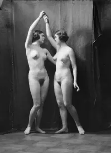 Irma Duncan dancers, 1929 or 1930. Creator: Arnold Genthe