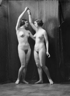 Irma Duncan dancers, 1929 or 1930. Creator: Arnold Genthe