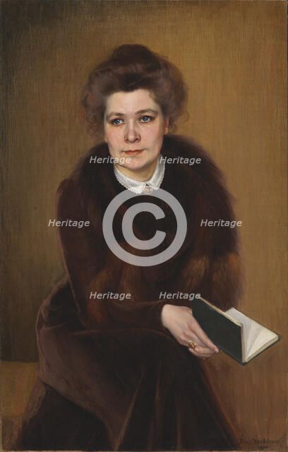 Irma (Portrait of the Artist's Sister), 1904. Creator: Dora Wahlroos.