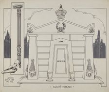 Iron Tomb, c. 1936. Creator: Thomas Byrne
