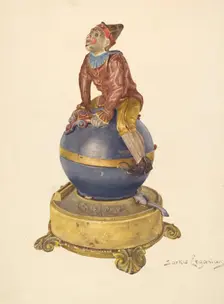 Iron Toy Bank, c. 1940. Creator: Sarkis Erganian