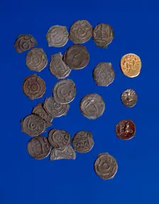 Iron Age coins, c50 BC-c40 AD. Creator: Unknown