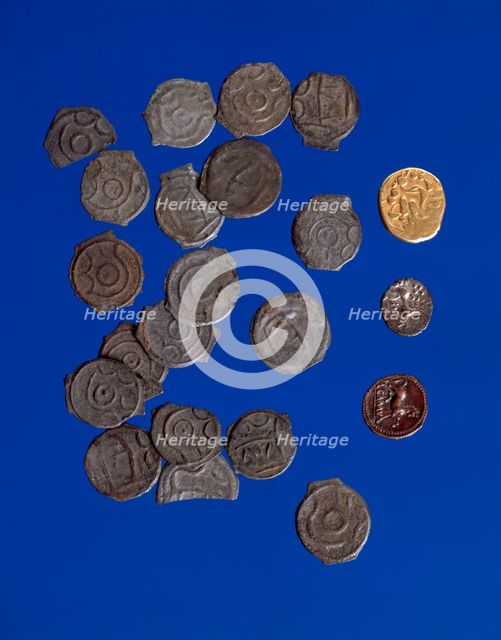 Iron Age coins, c50 BC-c40 AD.  Creator: Unknown.