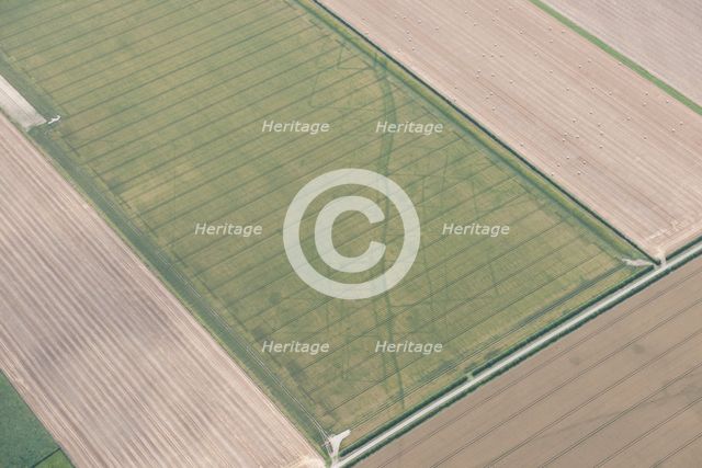 Iron Age and Roman settlement and trackway crop marks, Tog Dale, East Riding of Yorkshire, 2015 . Creator: Historic England.