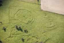 Iron Age and Romano British settlement remains, Cranborne Chase, Wiltshire, 2016. Creator: Damian Grady