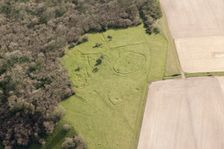 Iron Age and Romano British settlement remains, Cranborne Chase, Wiltshire, 2016. Creator: Damian Grady