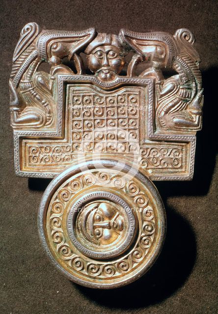 Iron age Germanic brooch. Artist: Unknown