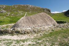 Iron Age house, Lewis, Outer Hebrides, Scotland, 2009. Creator: Peter Thompson