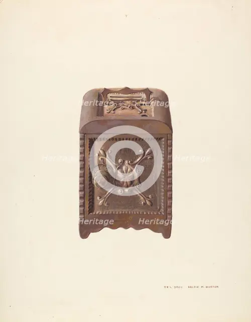 Iron Bank, 1935/1942. Creator: Ralph Morton.