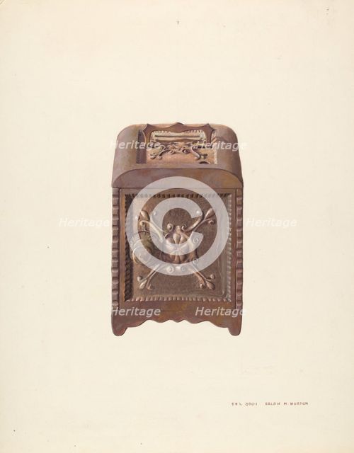 Iron Bank, 1935/1942. Creator: Ralph Morton.