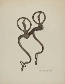 Iron Bit, 1938. Creator: Ethel Dougan