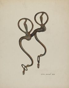 Iron Bit, 1938. Creator: Ethel Dougan