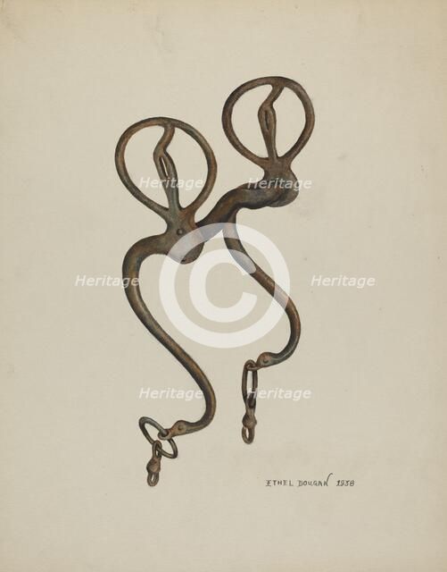 Iron Bit, 1938. Creator: Ethel Dougan.