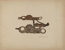 Iron Bit, 1939. Creator: Ethel Dougan