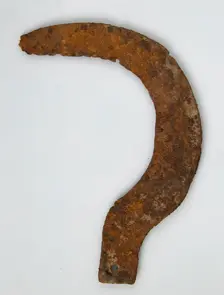 Iron Blade, Coptic, 4th-7th century. Creator: Unknown