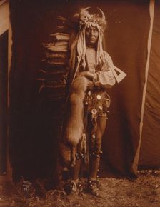 Iron Breast-Piegan, c1900. Creator: Edward Sheriff Curtis