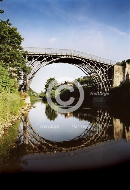 Iron Bridge, Ironbridge Gorge, Shropshire, c1980-c2017. Artist: Historic England Staff Photographer.