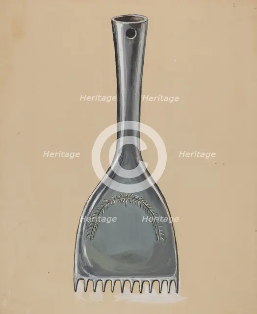 Iron Carpet Stretcher, c. 1936. Creator: Edgar L. Pearce.