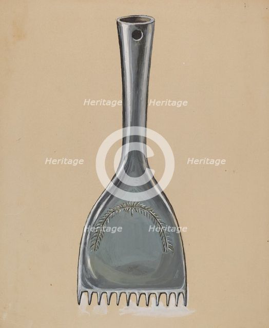Iron Carpet Stretcher, c. 1936. Creator: Edgar L. Pearce.