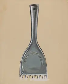 Iron Carpet Stretcher, c. 1936. Creator: Edgar L. Pearce