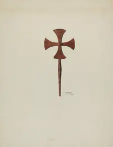 Iron Cross, 1937. Creator: Dayton Brown
