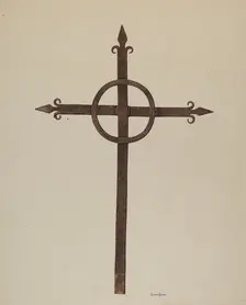 Iron Cross, c. 1938. Creator: H. Langden Brown