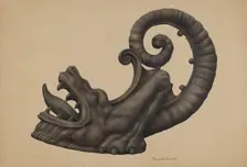 Iron Dragon, c. 1939. Creator: Pearl Torell