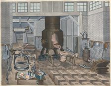 Iron Foundry, 1910, 1935/1942. Creator: Perkins Harnly
