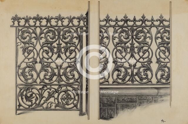 Iron Gate, 1938. Creator: Ralph Atkinson.