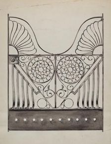 Iron Gate, c. 1936. Creator: Sebastian Simonet