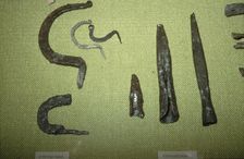 Iron Implements from the Celtic, Iron Age, Oppidum at Manching, Germany, 1st century BC