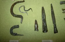 Iron Implements from the Celtic, Iron Age, Oppidum at Manching, Germany, 1st century BC