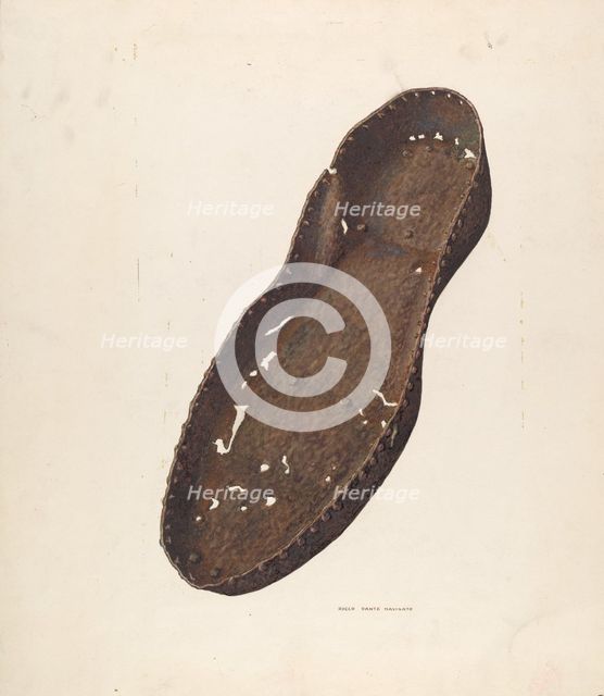 Iron Sole, c. 1940. Creator: Rocco Navigato.