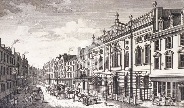 Ironmongers' Hall, Fenchurch Street, London, c1750. Artist: Anon