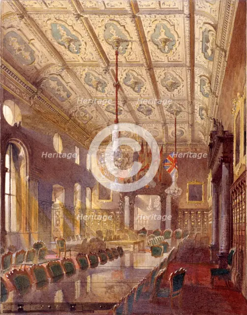 Ironmongers Hall, London, 1888. Artist: John Crowther