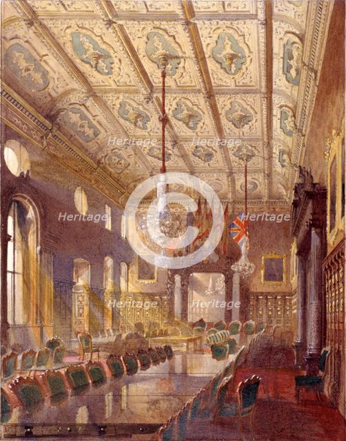 Ironmongers Hall, London, 1888. Artist: John Crowther