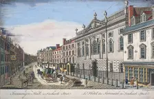Ironmongers Hall, London, c1750. Artist: T Loveday