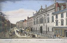 Ironmongers Hall, London, c1750. Artist: T Loveday