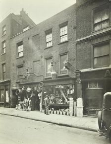 Ironmonger's shop on Carnaby Street, London, 1944